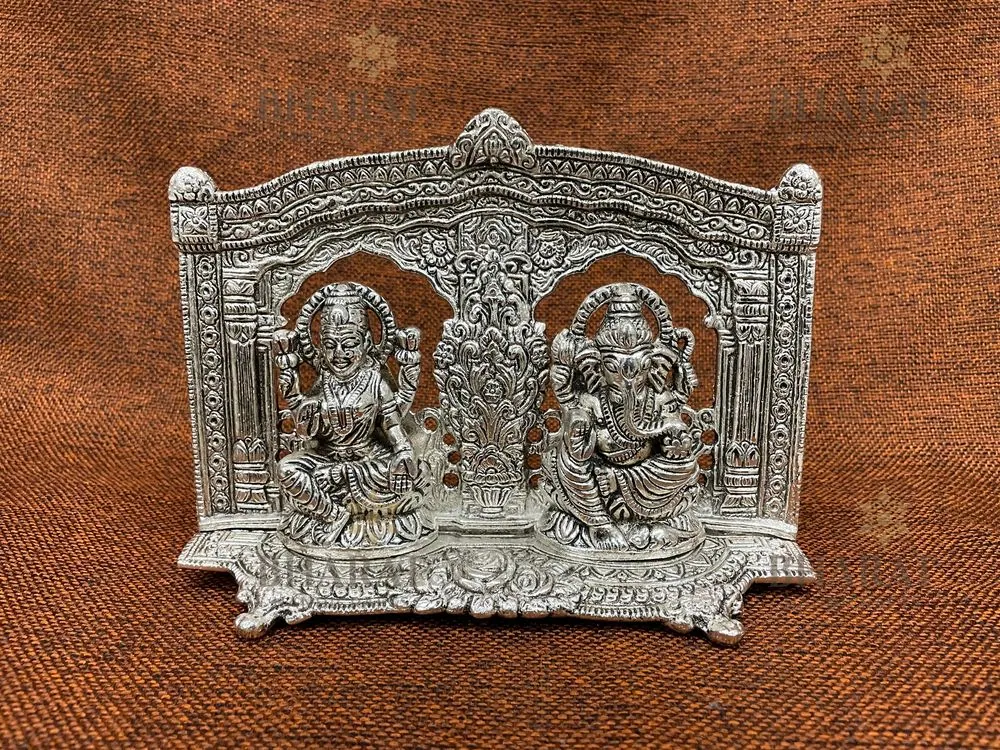 Laxmi Ganesha Rectangle Frame, photo 1 of 2