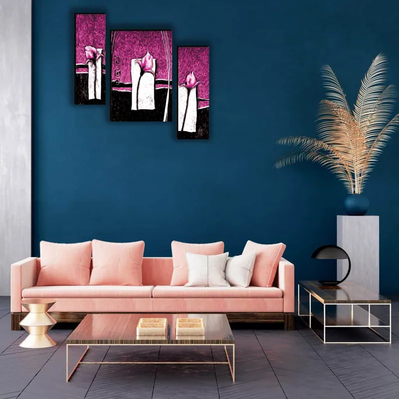 Modern Vases Digital Wall Painting, photo 1 of 3