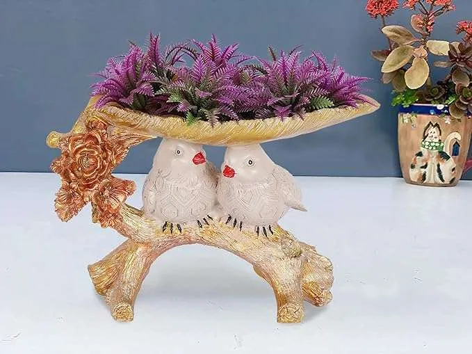 Resin Bird Planter Showpiece, photo 1 of 4