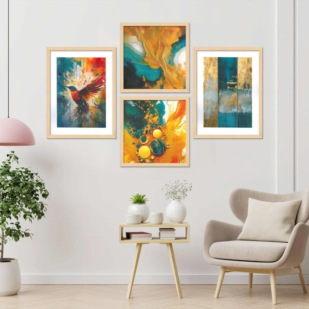 Abstract Bird And Swirl Art, photo 1 of 4