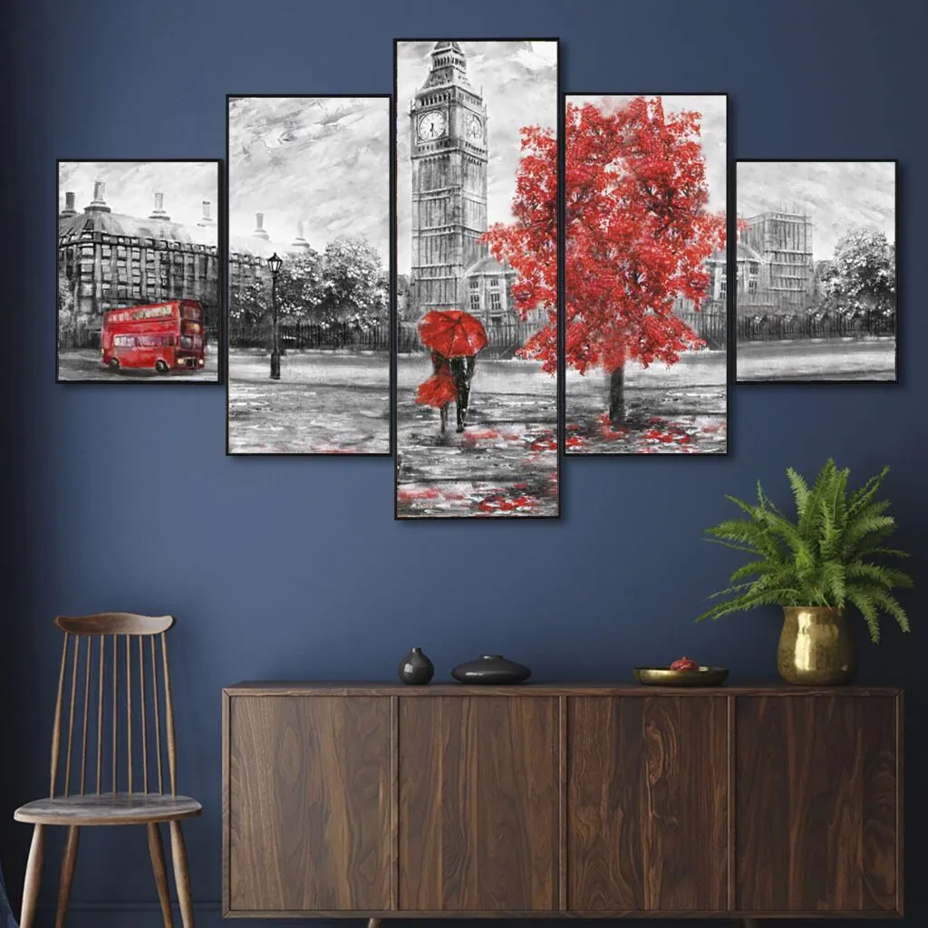 London Big Ben Wall Painting, photo 1 of 4