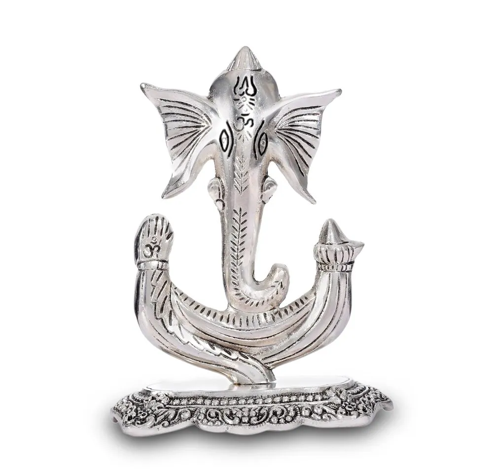 Trunk Ganesha Plate, photo 1 of 5