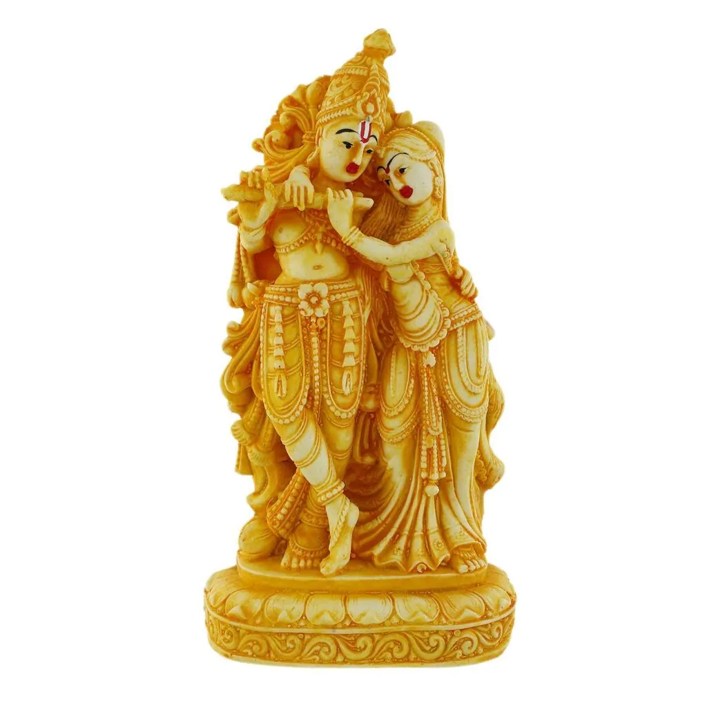 Resin Radha Krishna Idol, photo 1 of 4