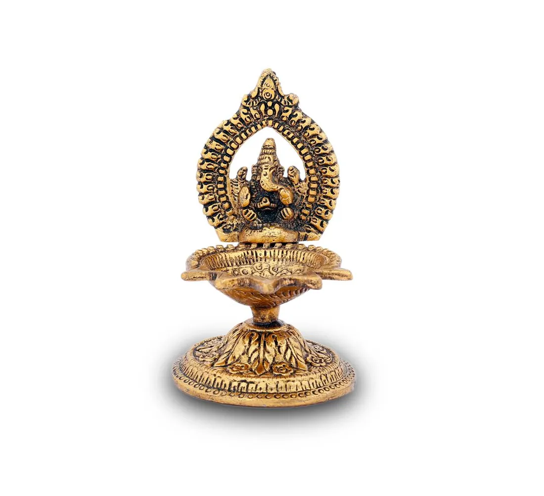 Ganesha 5 Batti Deepak, photo 1 of 4