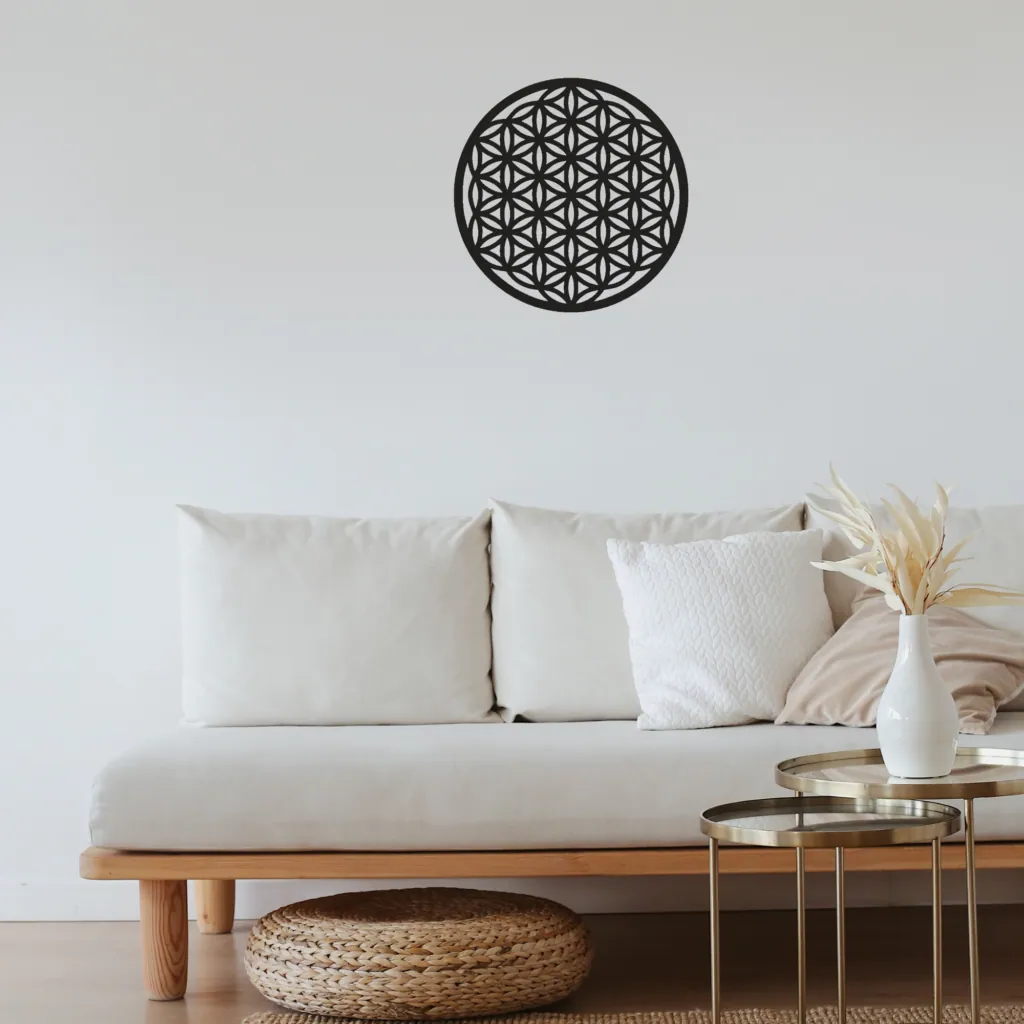 Flower of Life Cutout Wall Art, photo 1 of 4