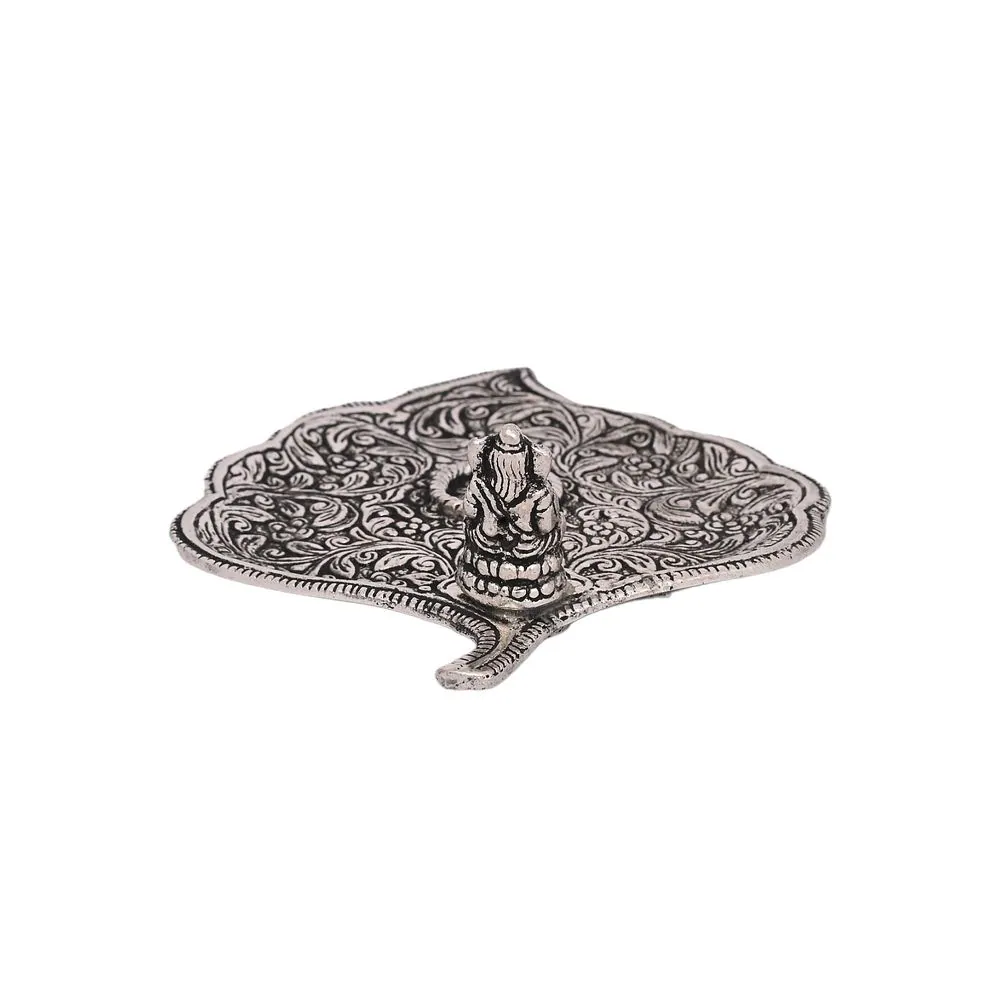 Ganesha Pipal Leaf Insence Stick Holder, photo 1 of 2
