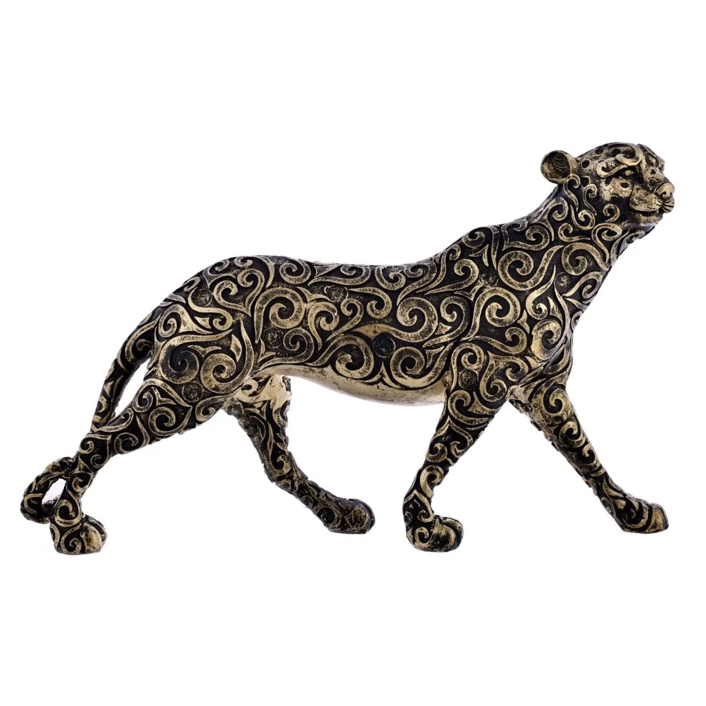 Stalking Leopard Resin Figurine, photo 1 of 4