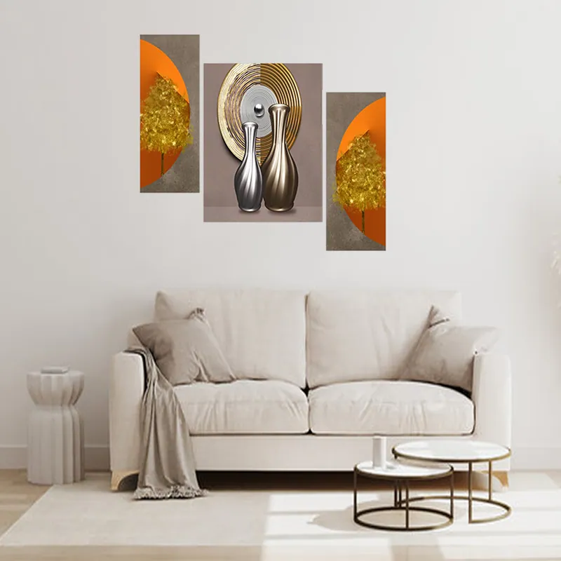 Modern Vase Digital Wall Painting, photo 1 of 4