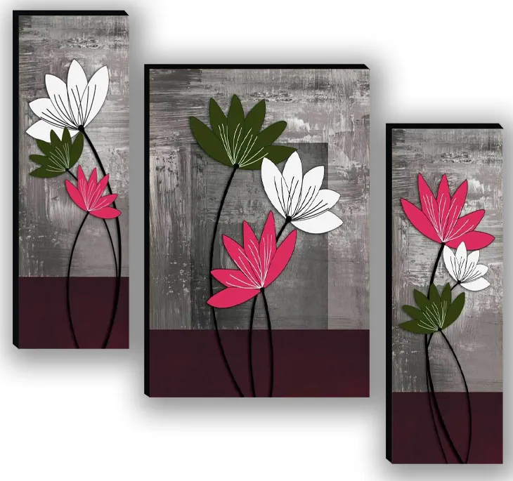Lotus Blossom Digital Wall Painting, photo 1 of 4