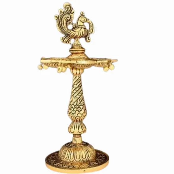 Samai / Peacock Pillar Diya