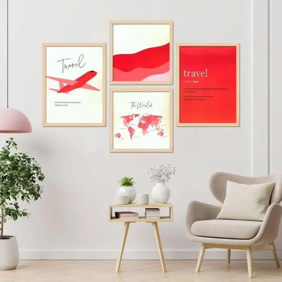 Travel Theme Framed Wall Prints