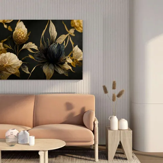Botanical Blooms Canvas Painting