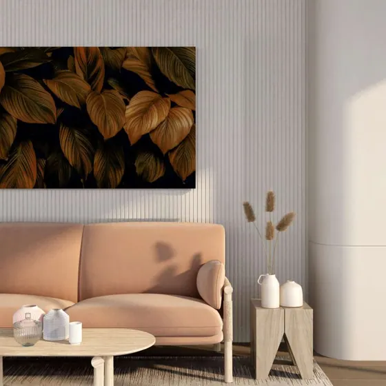 Autumn Leaves Canvas Painting
