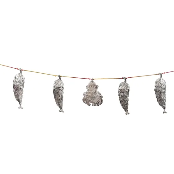 Silver Leaf Plain Bandhanwar