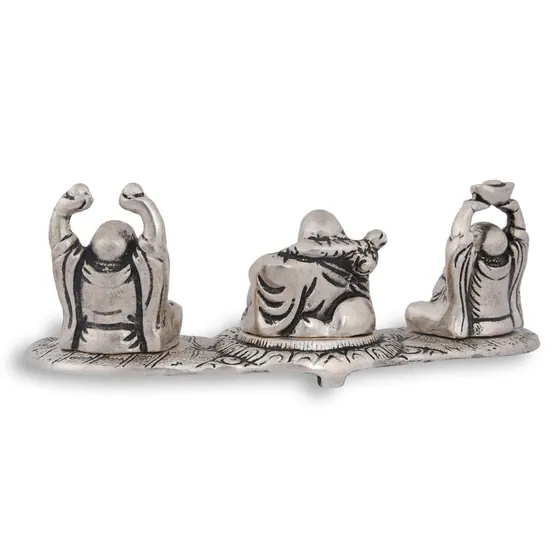 Laughing Buddha 3 Pc Flower