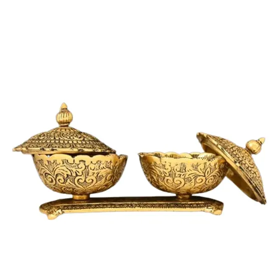 2 Dry Fruit Bowls With Lid