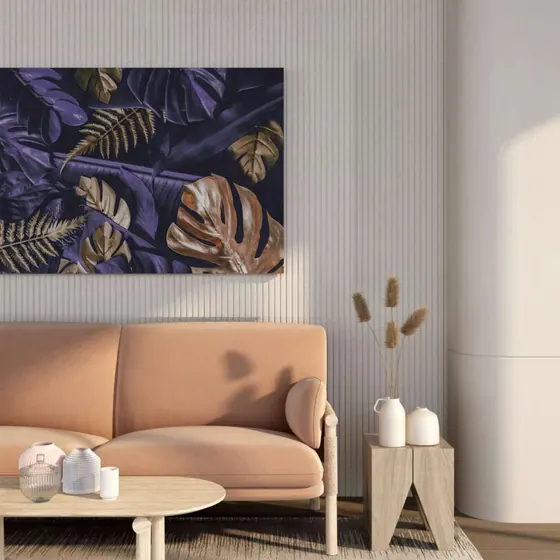 Tropical Foliage Canvas Painting