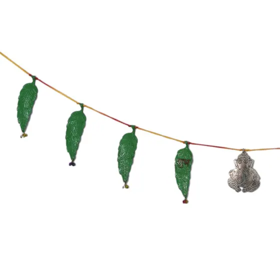 Bandhanwar Green Leaves Plain