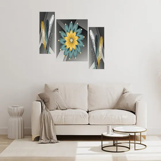 Floral Mandala Digital Wall Art