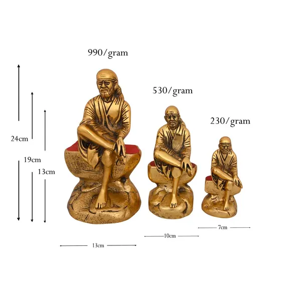 Sai Baba Idol Medium