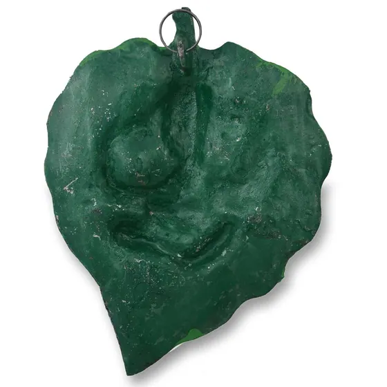 Leaf Ganesha Green Golden