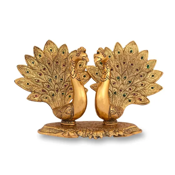 Double Dancing Peacock