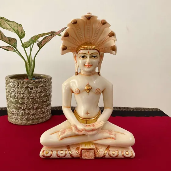 Lord Parshvanatha Marble Idol