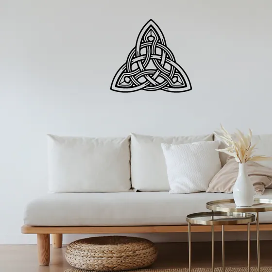 Triquetra Celtic Knot Wall Art