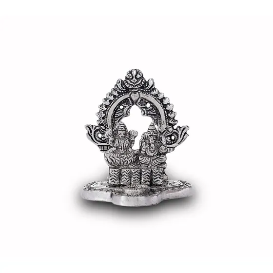 Laxmi Ganesha Small With Dhoop Holder