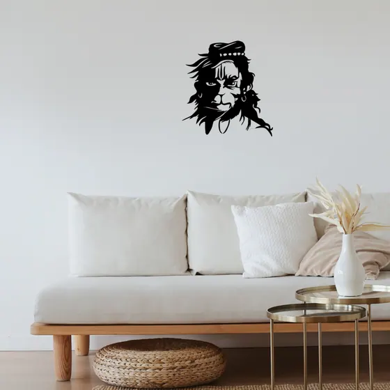 Lord Hanuman Silhouette Wall Decor