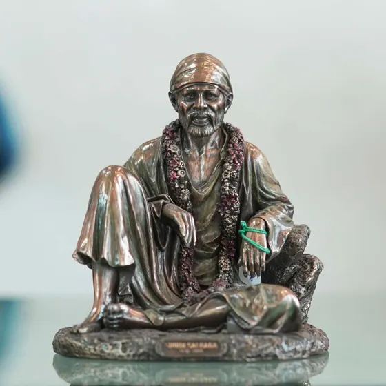 Bronze Sai Baba Idol