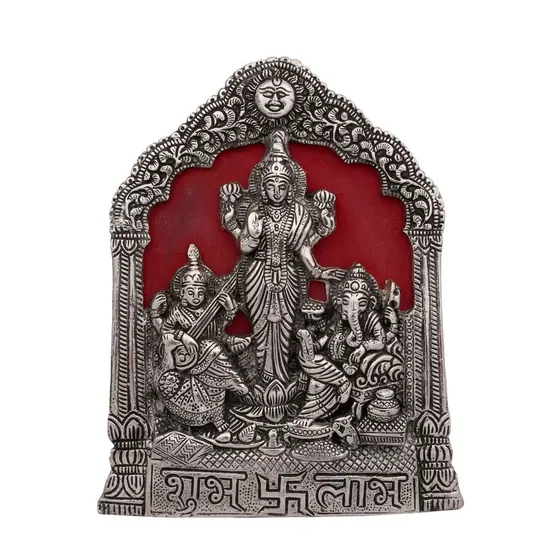 Laxmi Ganesha Saraswati Photo Frame