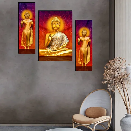 Golden Buddha Digital Painting Set