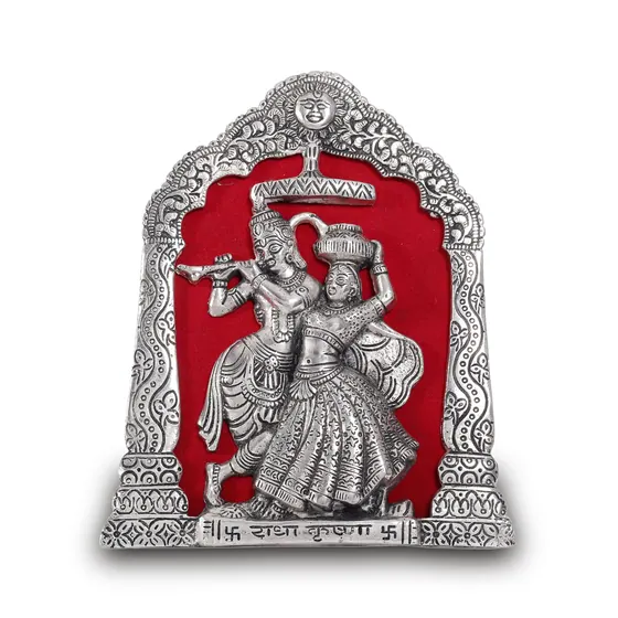 Radh Krishna Matki Photo Frame