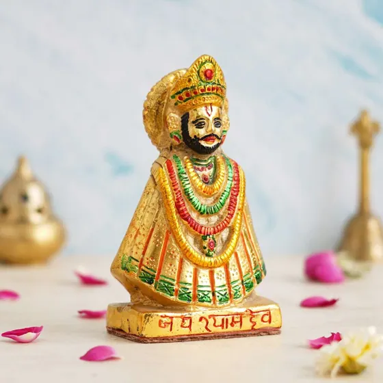 Khatu Shyam Ji Resin Murti