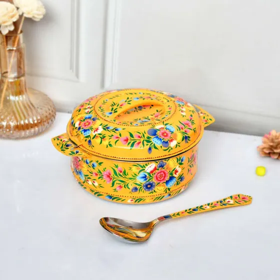 Painted Aluminium Casserole Hot Pot