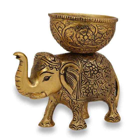 Elephant With Bowl No. 3