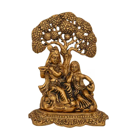 Radha Kishan Sitting Back Tree Small