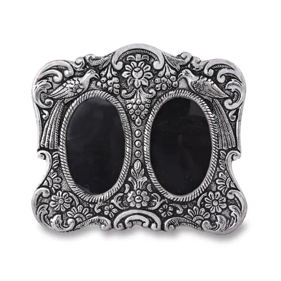 Photo Frame Dual Peacock