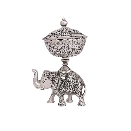 Elephant Big Bowl With Lid