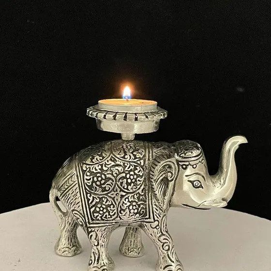 Elephant Hollow Tealight Holder