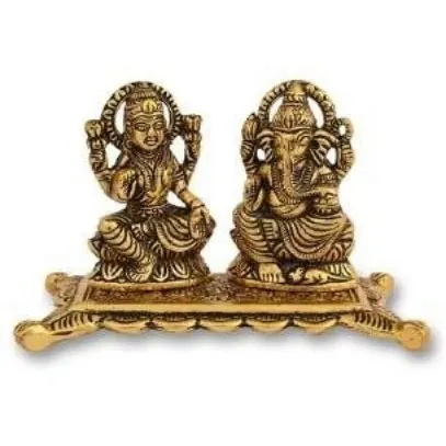 Laxmi Ganesha Rectangle Hollow