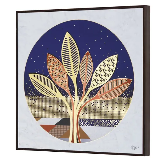 Stylized Tree Foil Painting