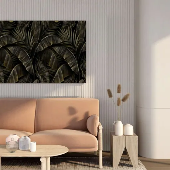 Banana Leaf Canvas Painting